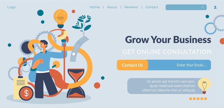 Grow your business and get online consultations