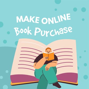 Make online book purchase, buy ebook and read