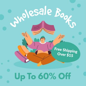 Free shipping on books, wholesale offer promo