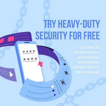 Try heavy duty security for free, banner promo