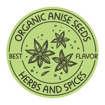 Organic anise seeds, herbs and spices best choice