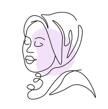 Islam woman wearing hijab, female with headscarf