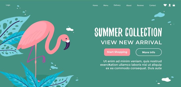 Summer collection, view new arrival shopping web