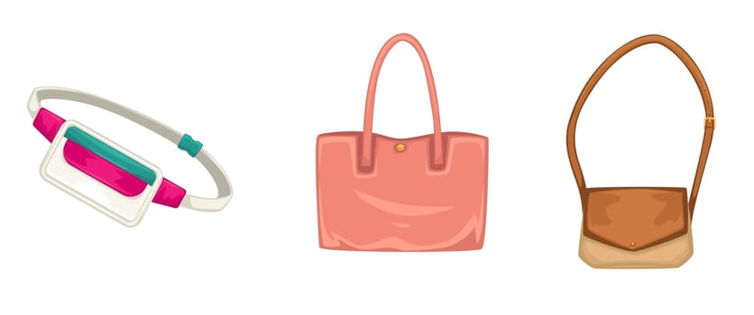 Assortment of bags, and accessories for women