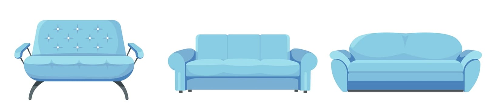 Modern sofa for living room, interior designing