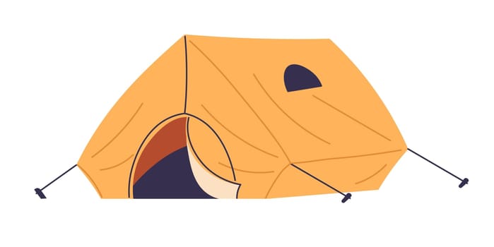 Tent for camping and traveling, summer vacation