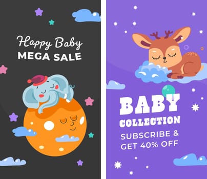 Happy baby mega sale, children collection shop