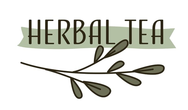Herbal tea, tasty organic ingredients for brewing