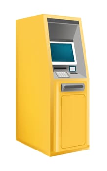 ATM automated teller machine, banking cashpoint