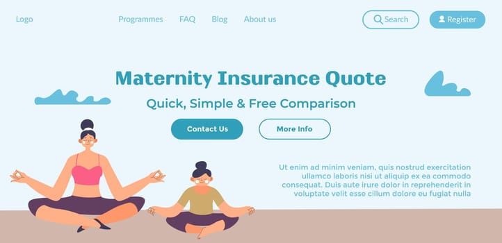 Maternity insurance quote, quick and free compare