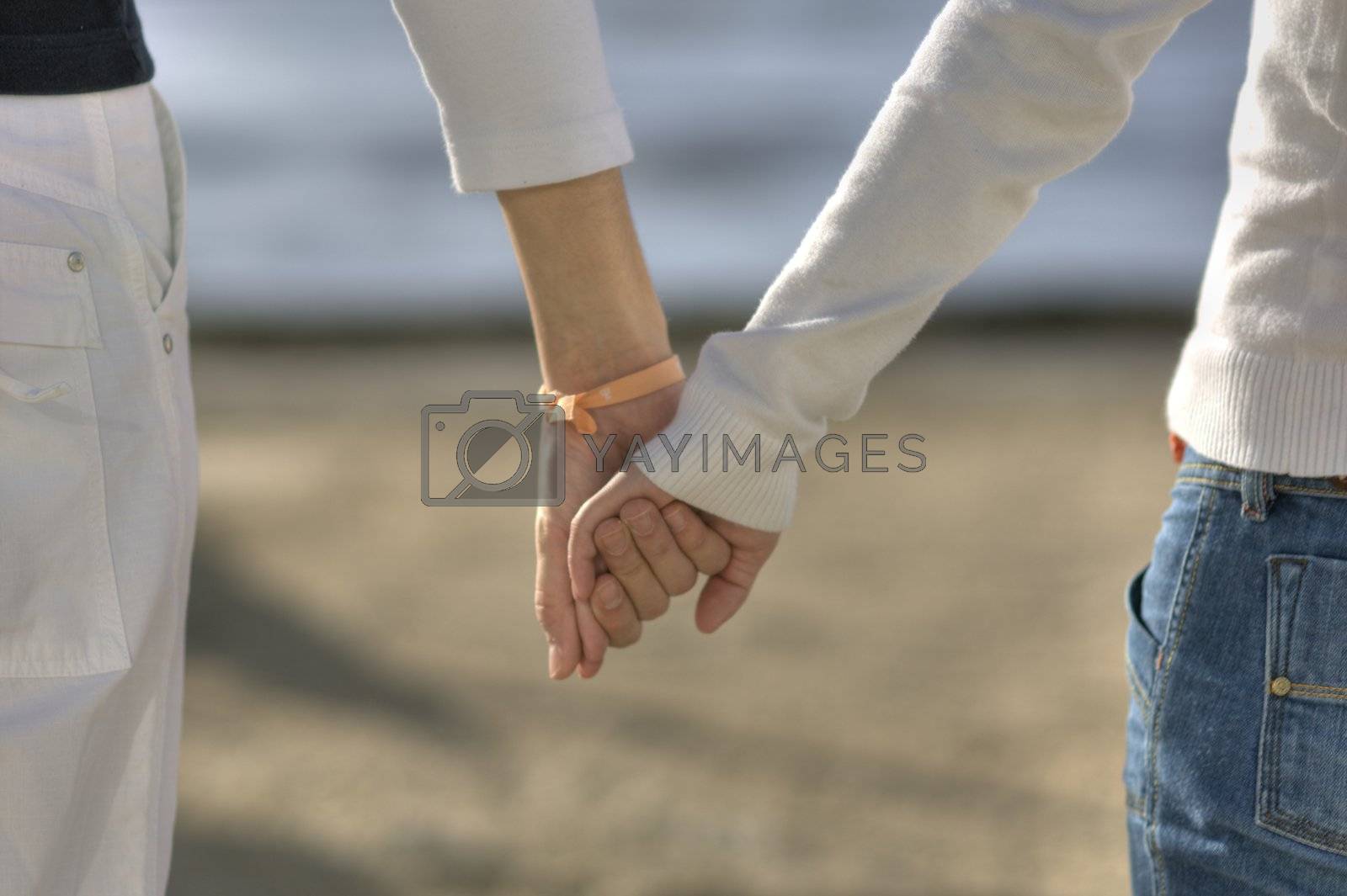 Royalty free image of Love couple by swimnews