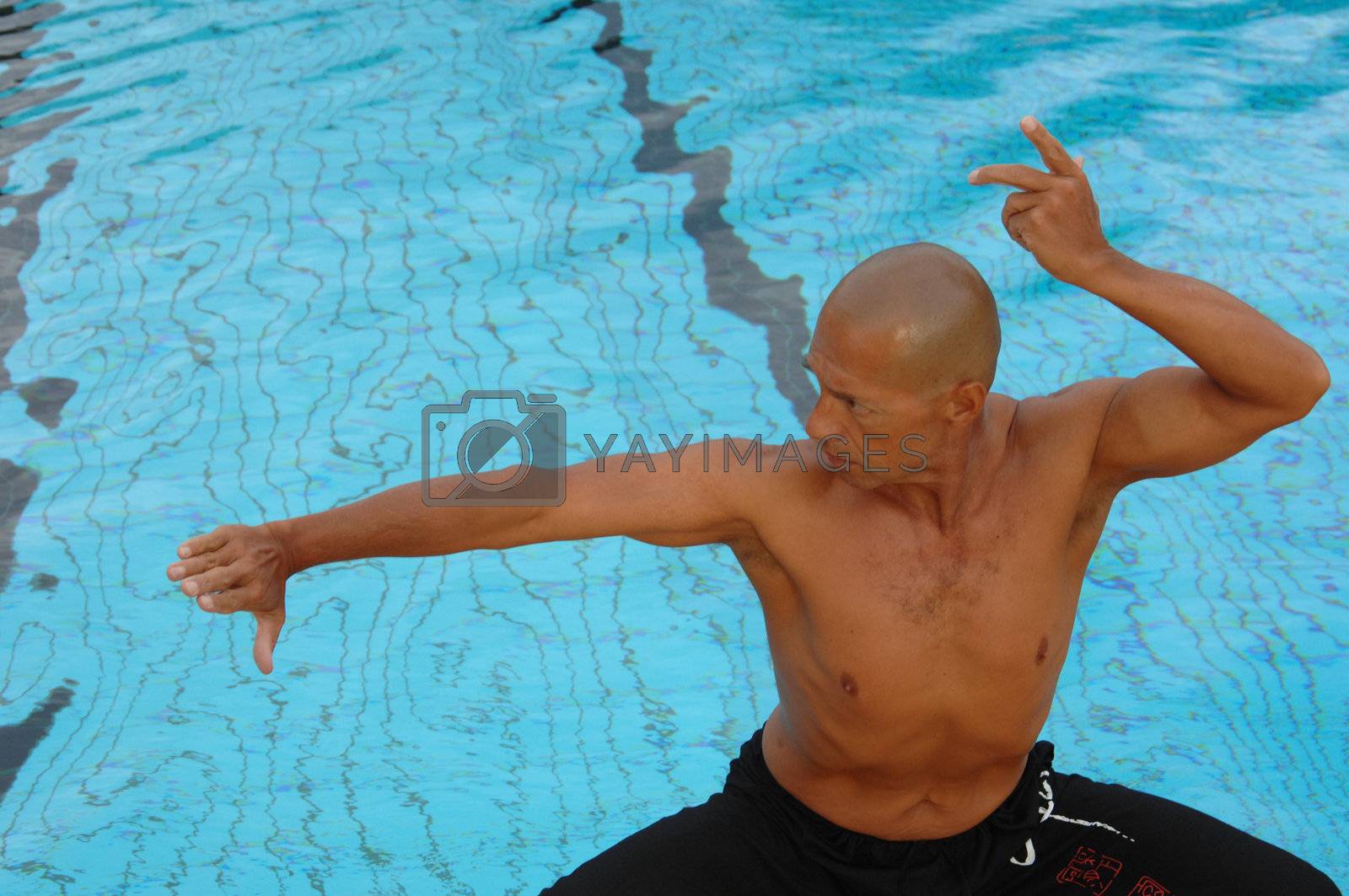 Royalty free image of Martial art by swimnews