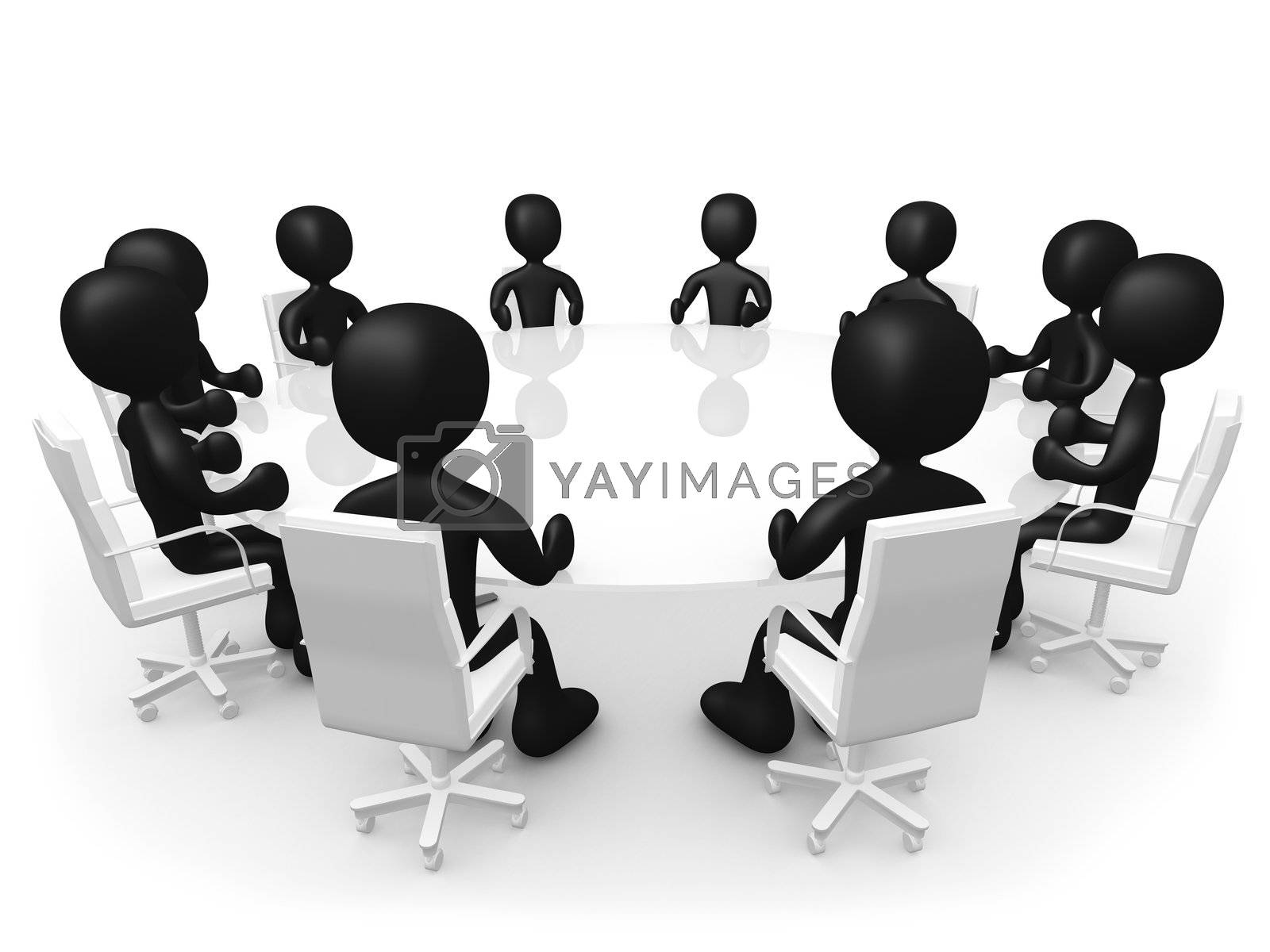 Royalty free image of Meeting by 3pod