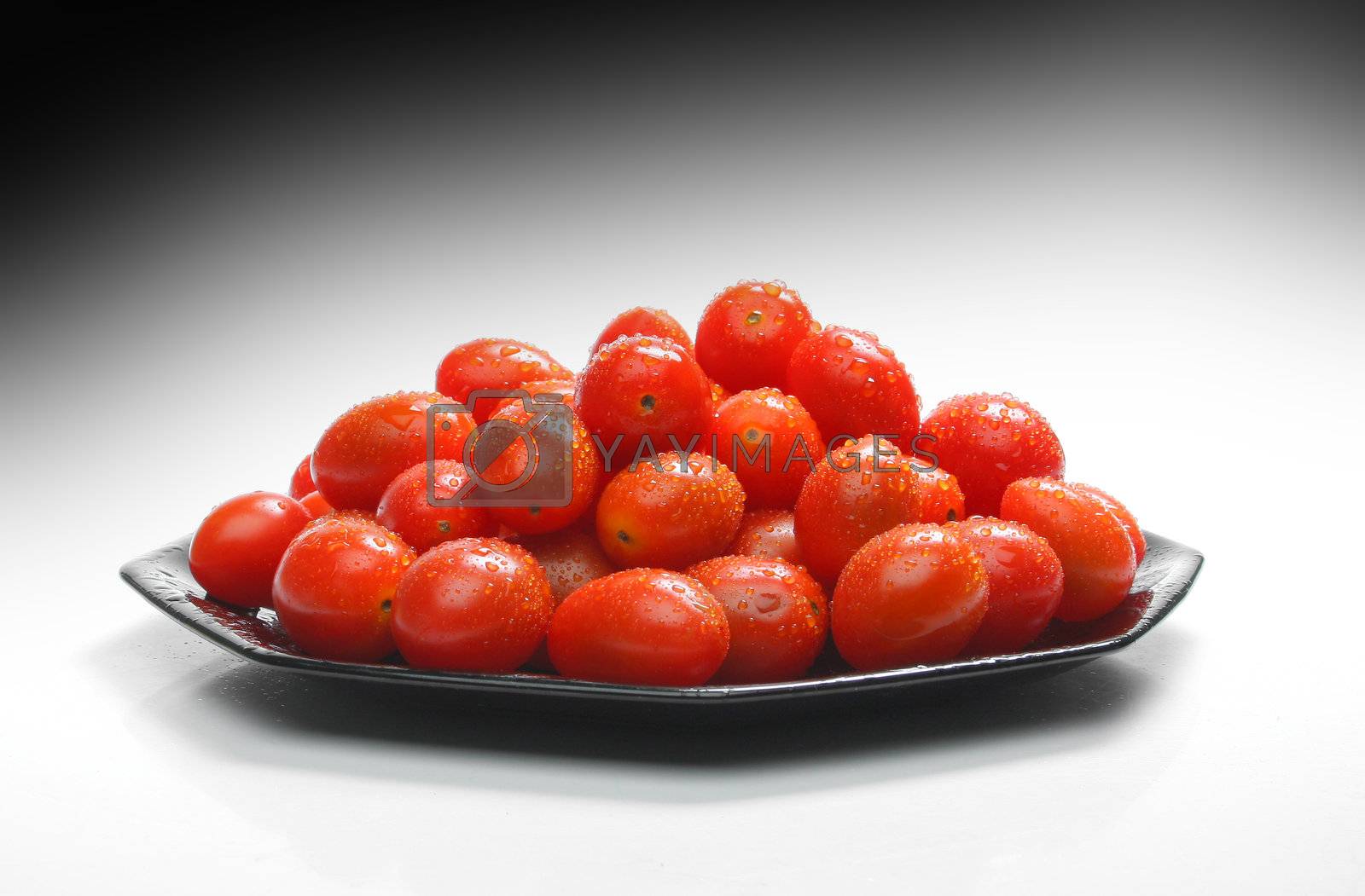 Royalty free image of Cherry tomatoes by Erdosain