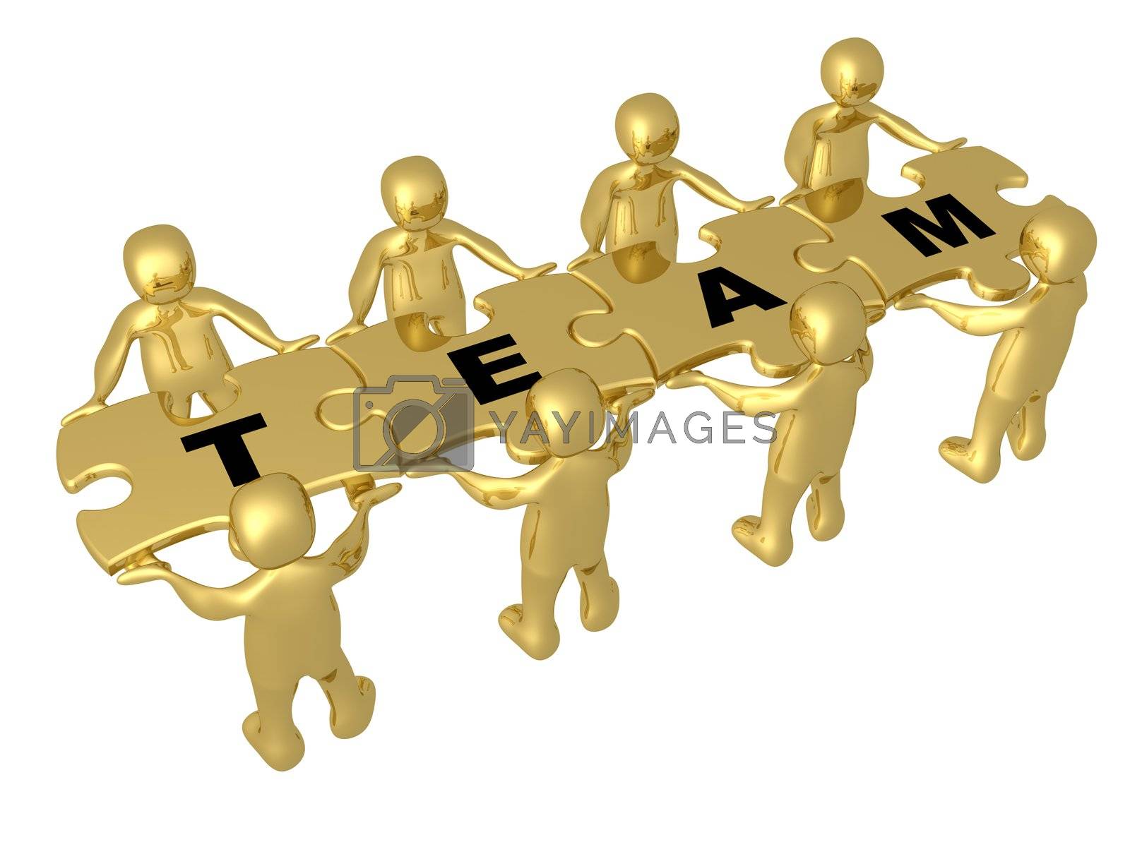 Royalty free image of Team by 3pod