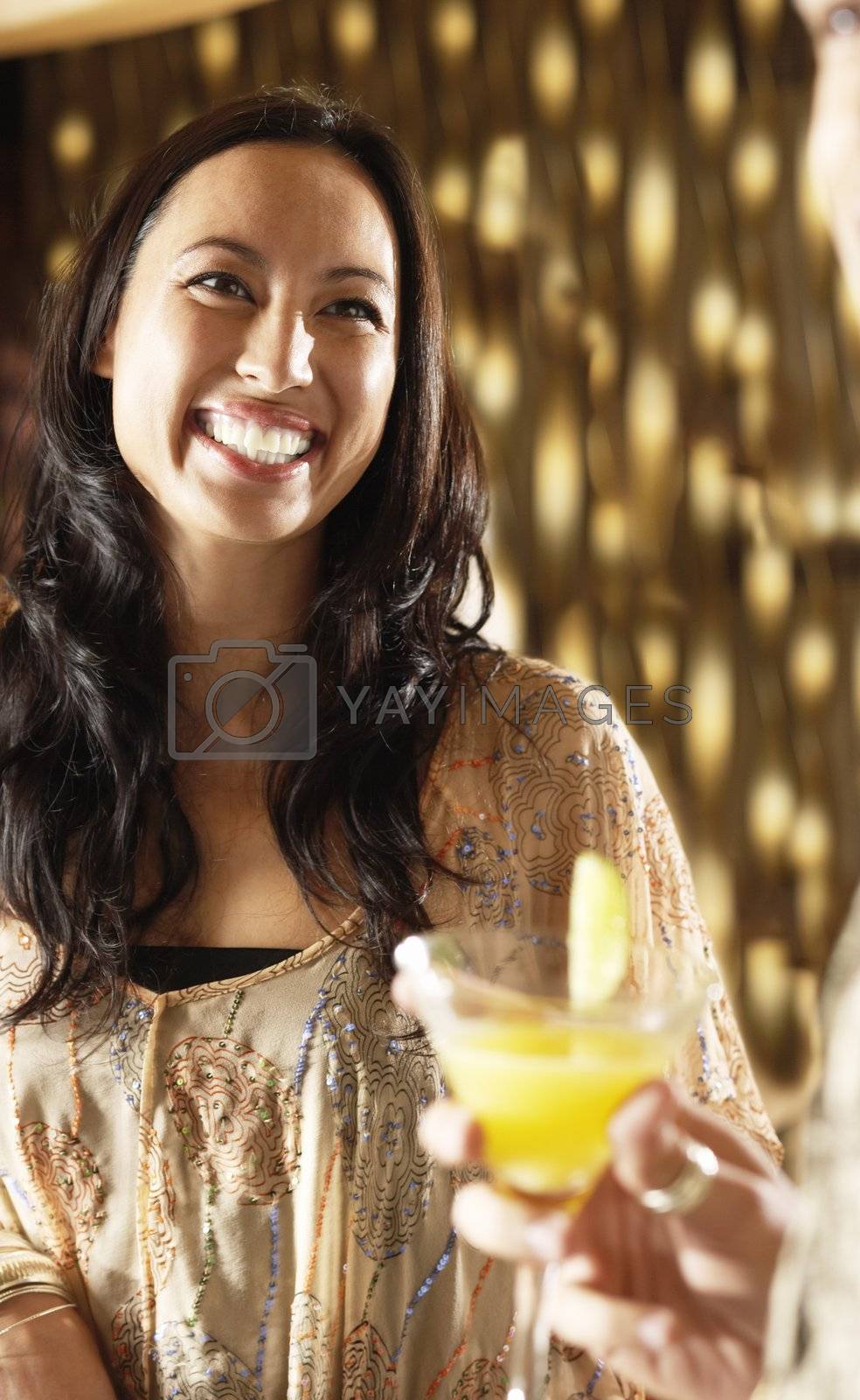 Royalty free image of Woman at Bar by moodboard