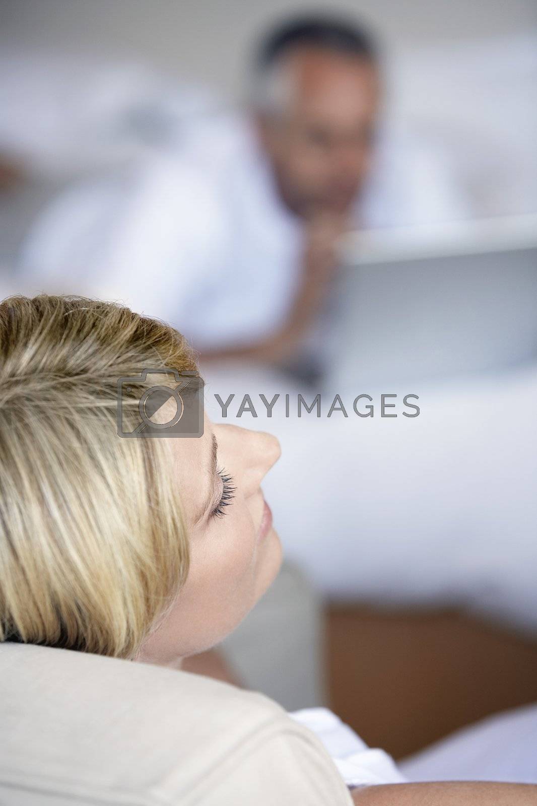 Royalty free image of Woman Relaxing by moodboard