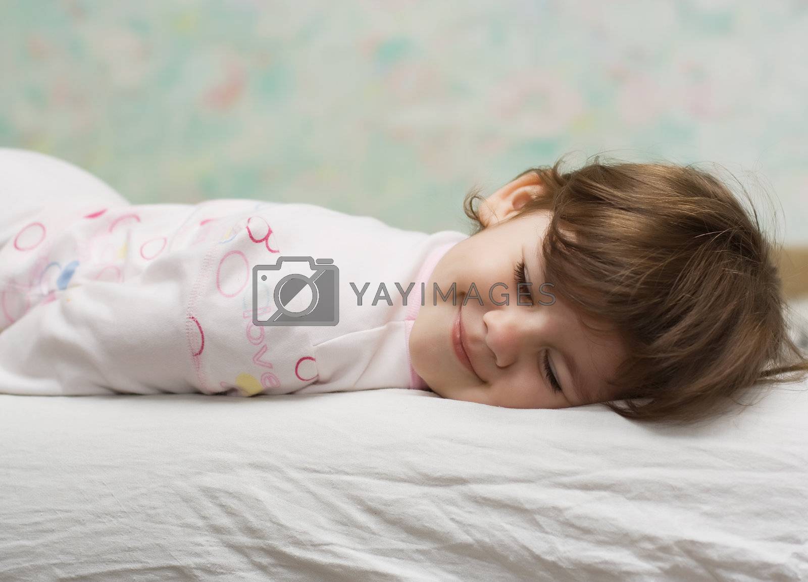 Royalty free image of sleeping child by aazz