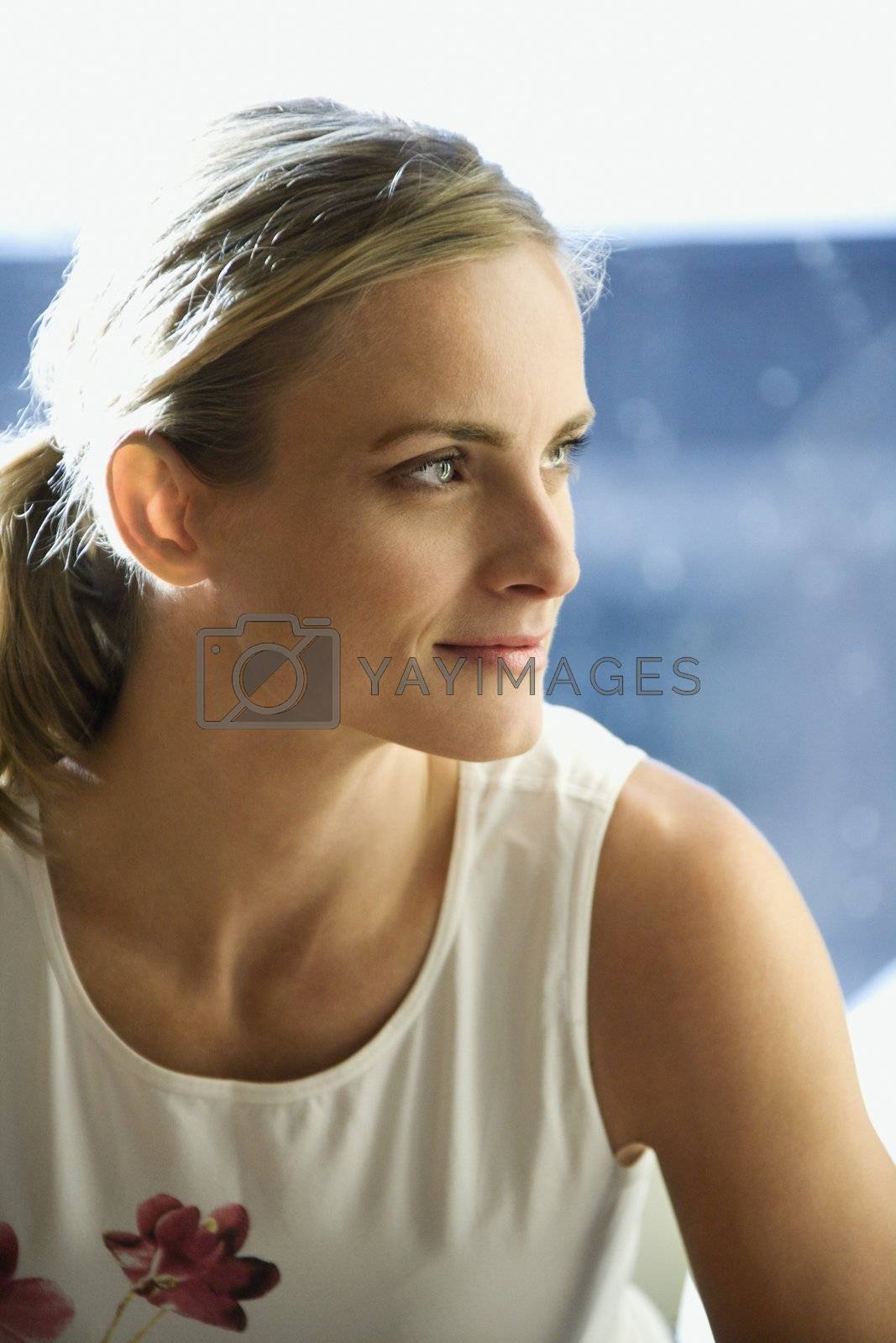 Royalty free image of Portrait of woman. by iofoto