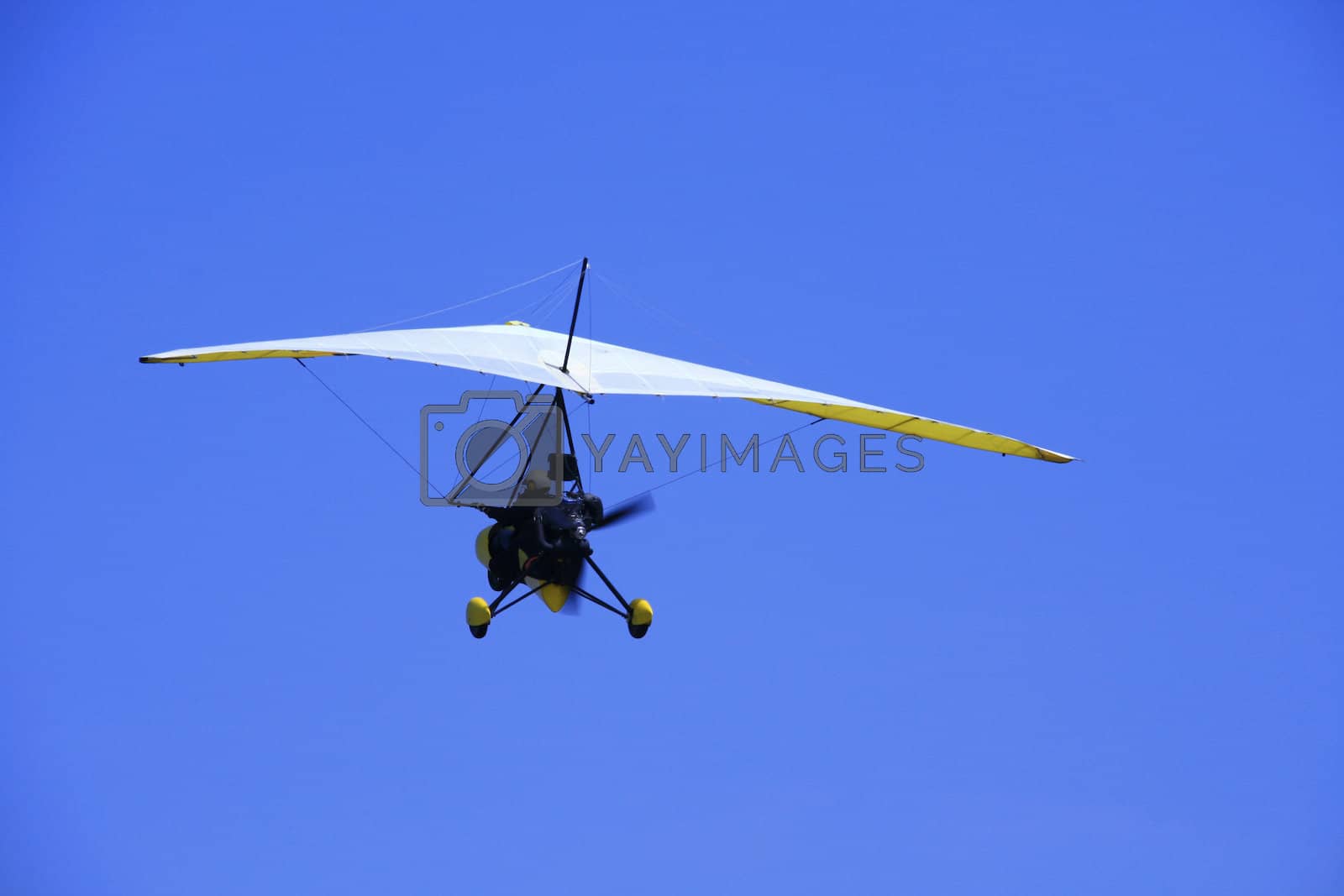 Royalty free image of ultralight aircraft 2 by jonasbsl