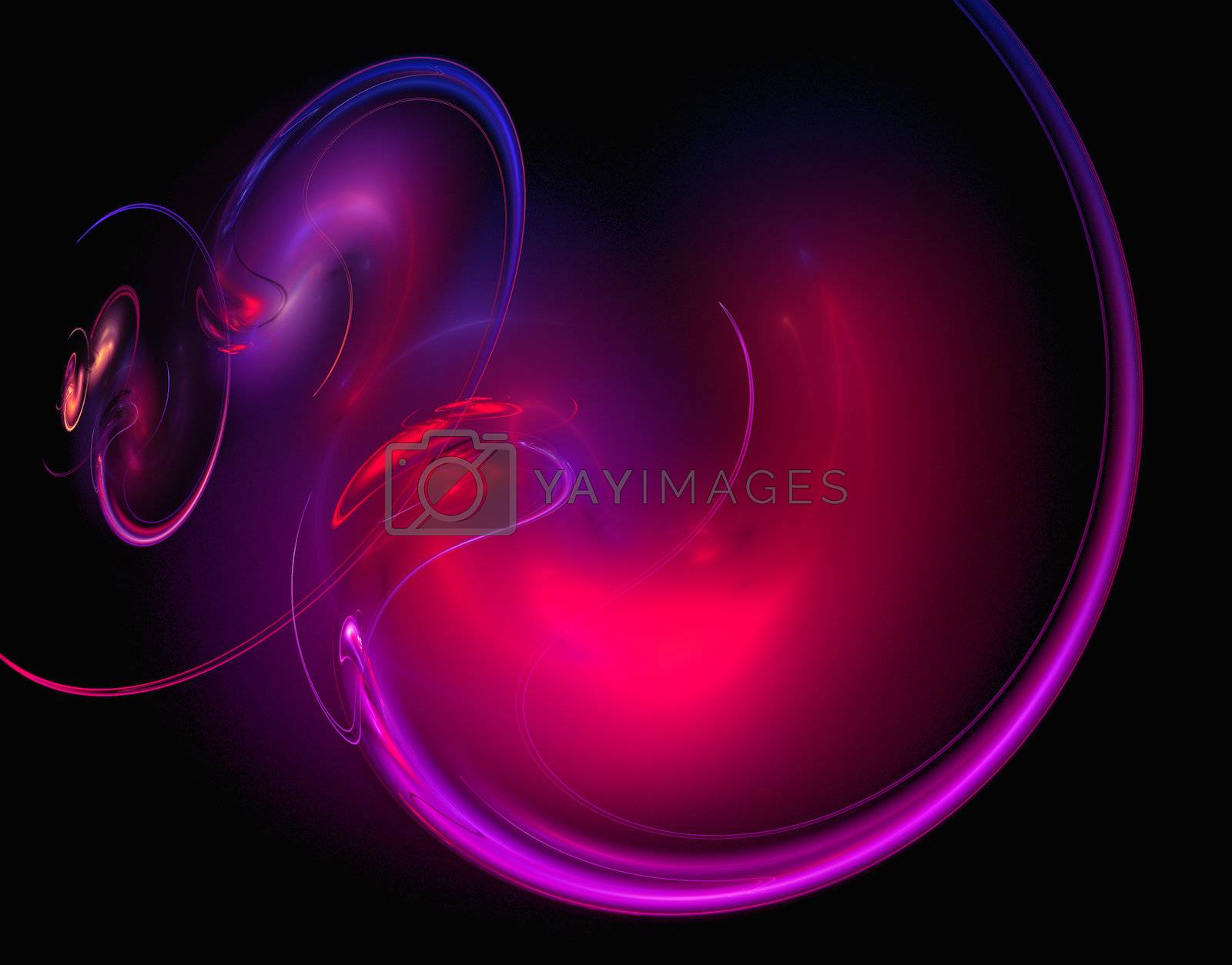 Royalty free image of red and purple background by jbouzou