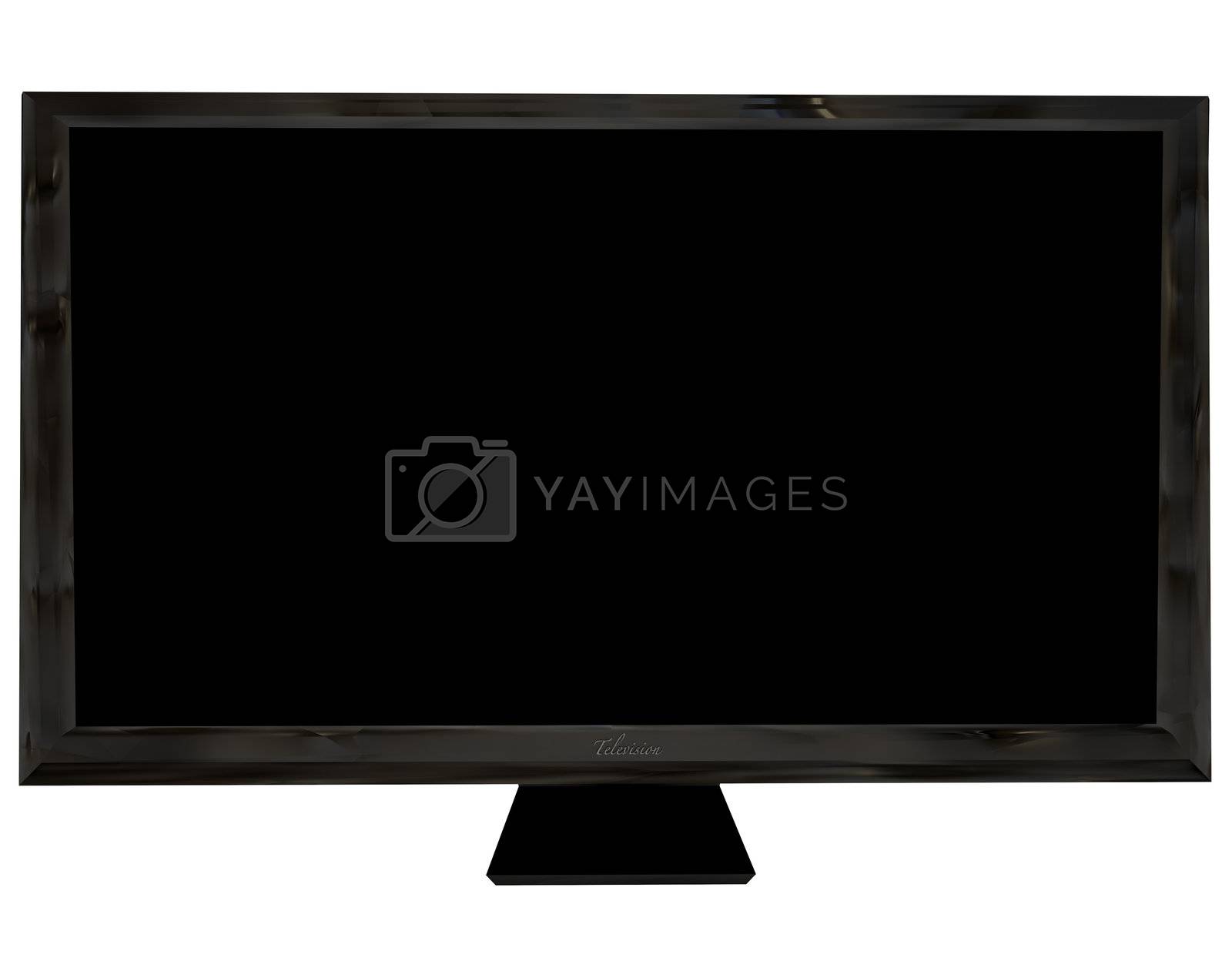 Royalty free image of television front by nicemonkey