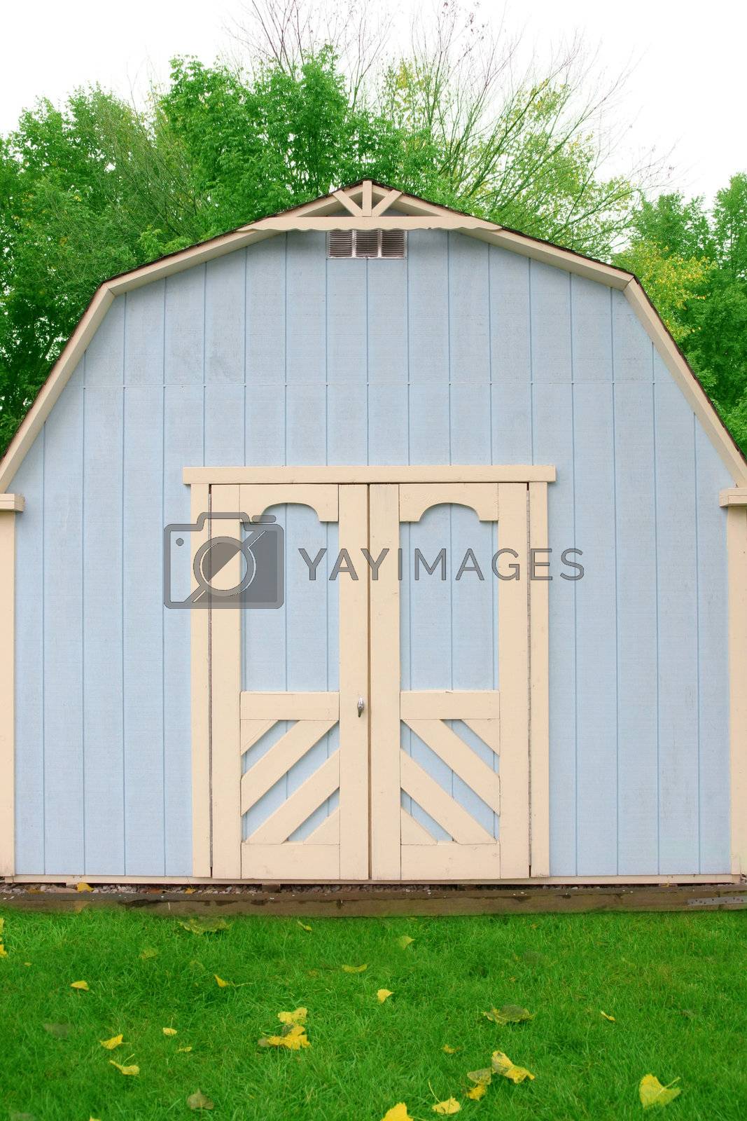 Royalty free image of shed  by vladacanon