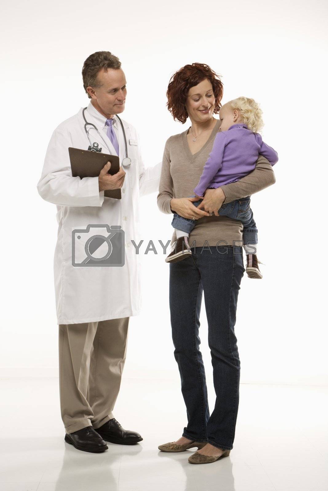 Royalty free image of Pediatrician and patient. by iofoto