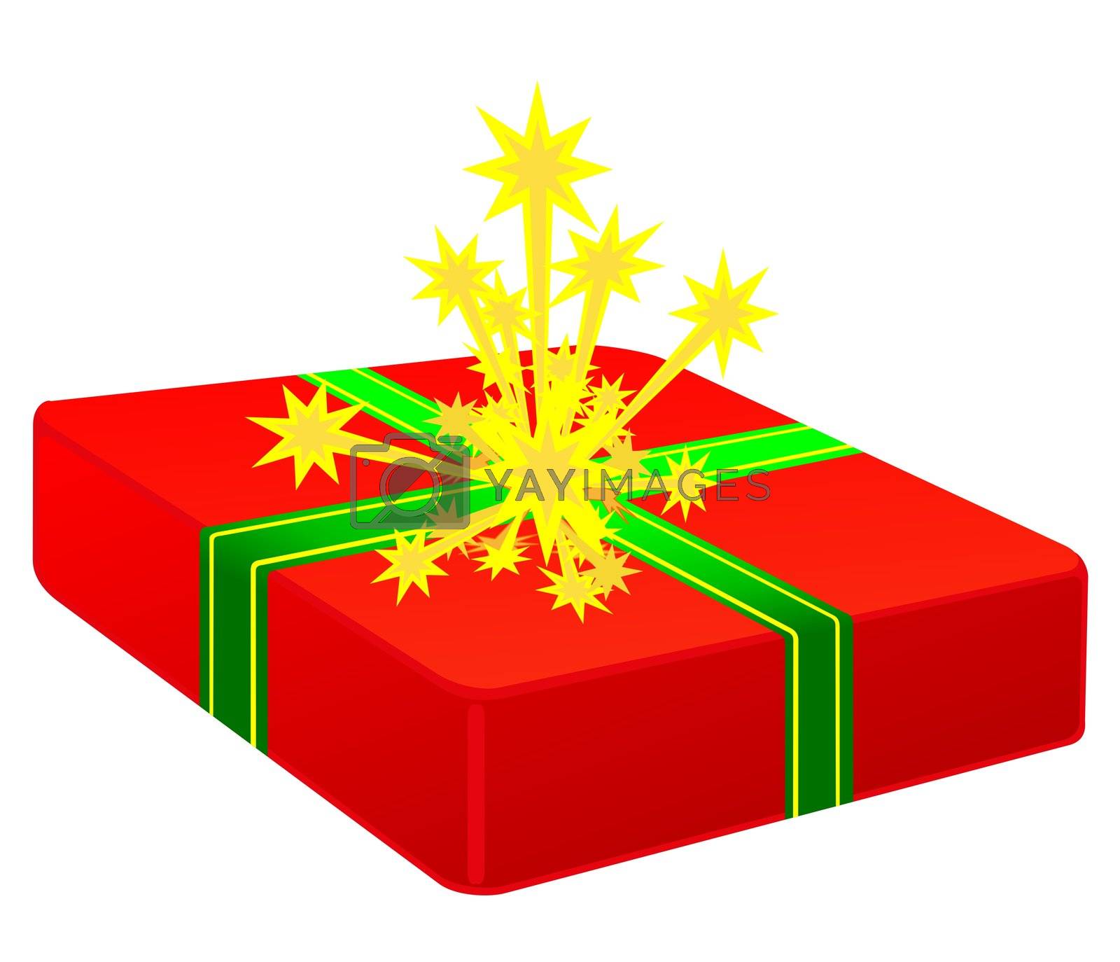 Royalty free image of Christmas Parcel by brigg