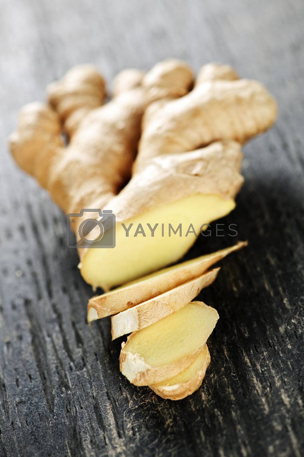 Royalty free image of Ginger root by elenathewise