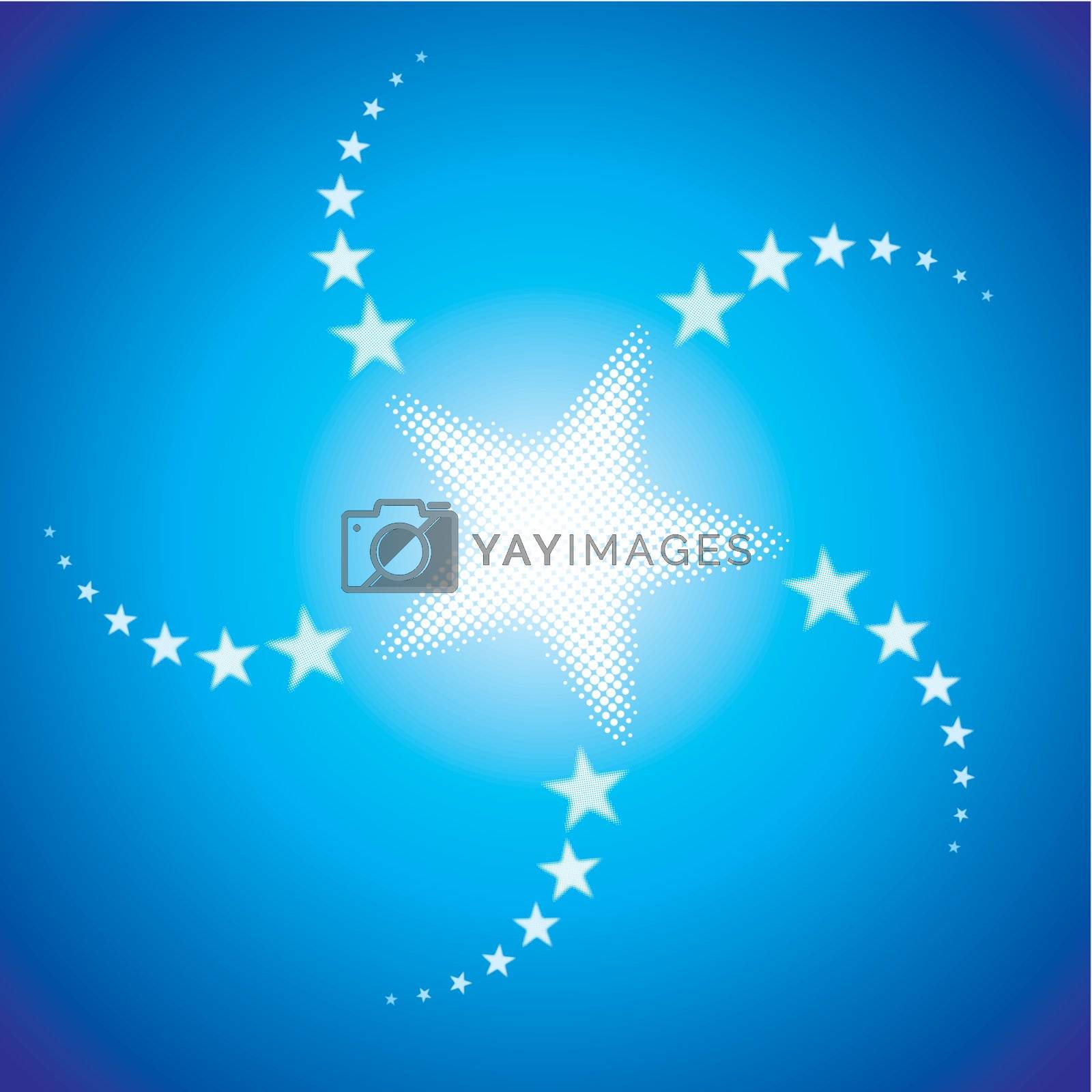 Royalty free image of Starburst background by oxygen64