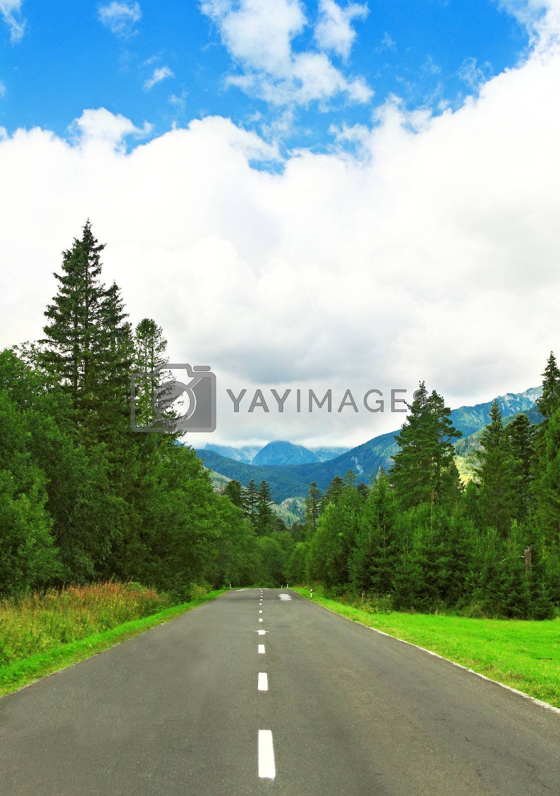 Royalty free image of Highway to Heaven by Wajan