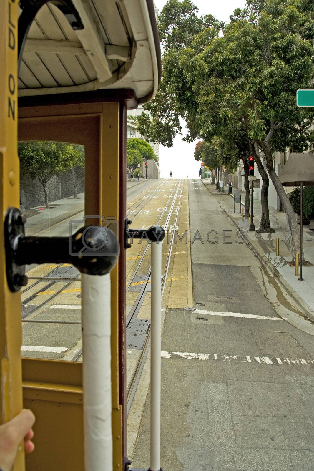 Royalty free image of Cable Car in San Francisco by le_cyclope