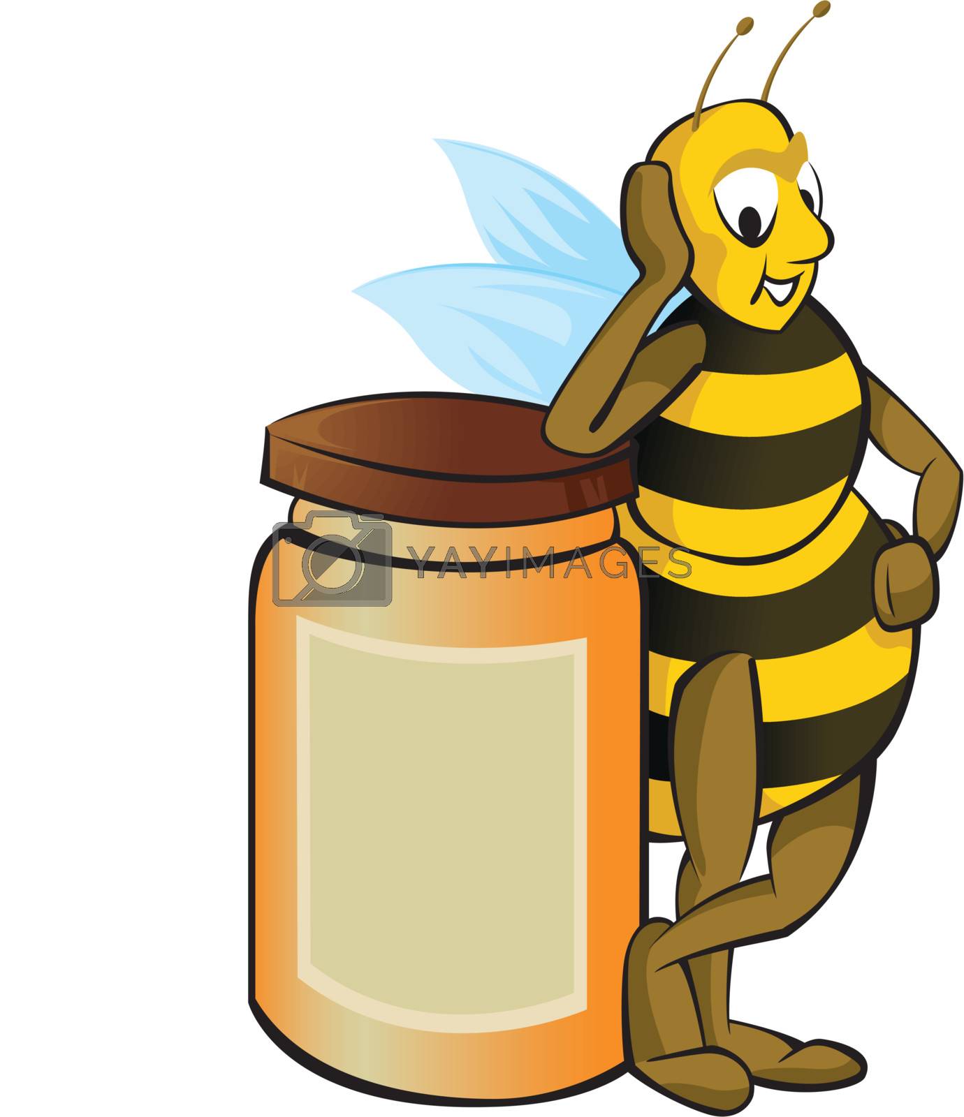 Royalty free image of Honey Bee by PauloResende