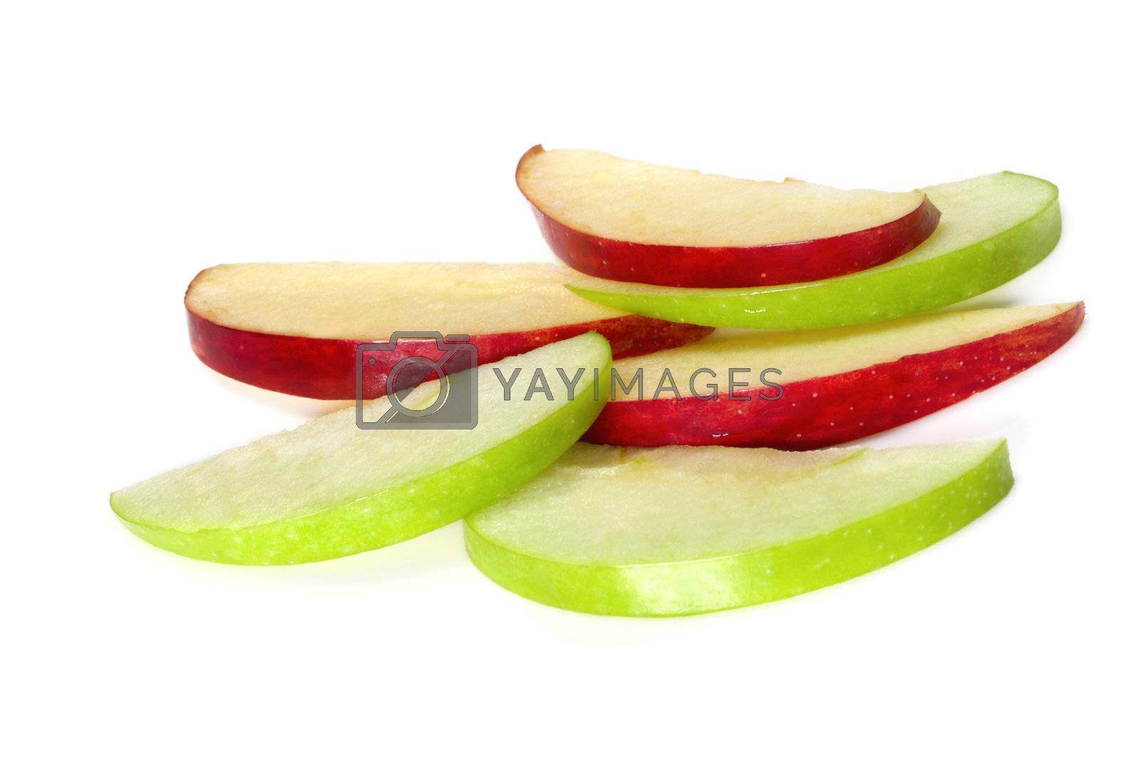 Royalty free image of Apple Slices by robynmac