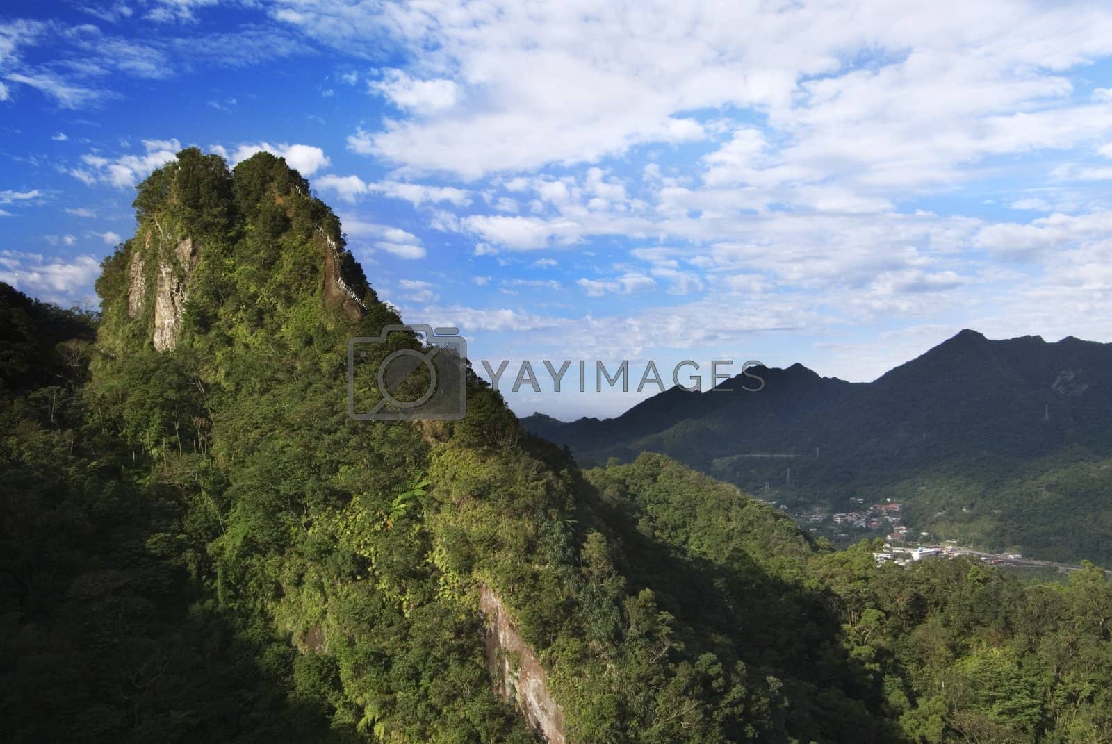 Royalty free image of Dangerous Mountain by elwynn