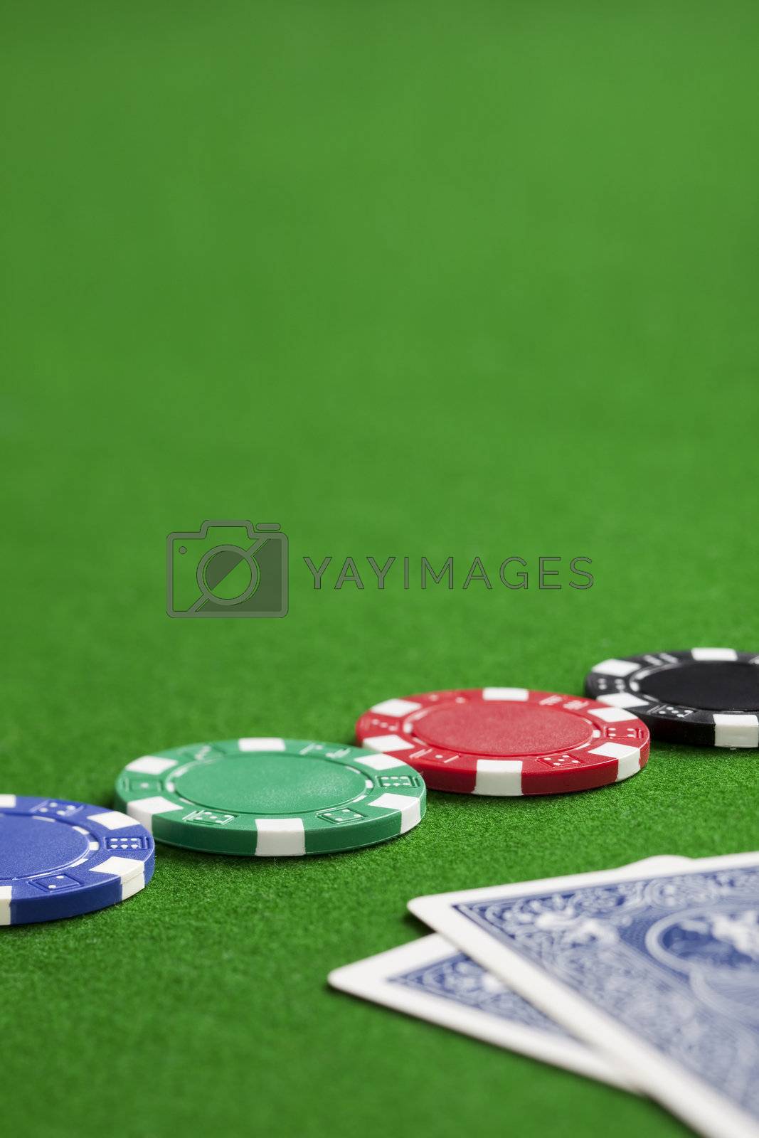 Royalty free image of Playing poker by mjp