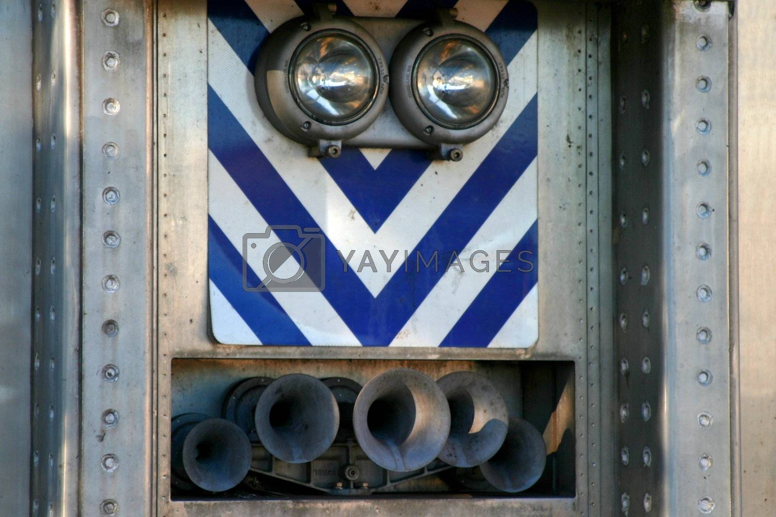 Royalty free image of Train Face by hlehnerer