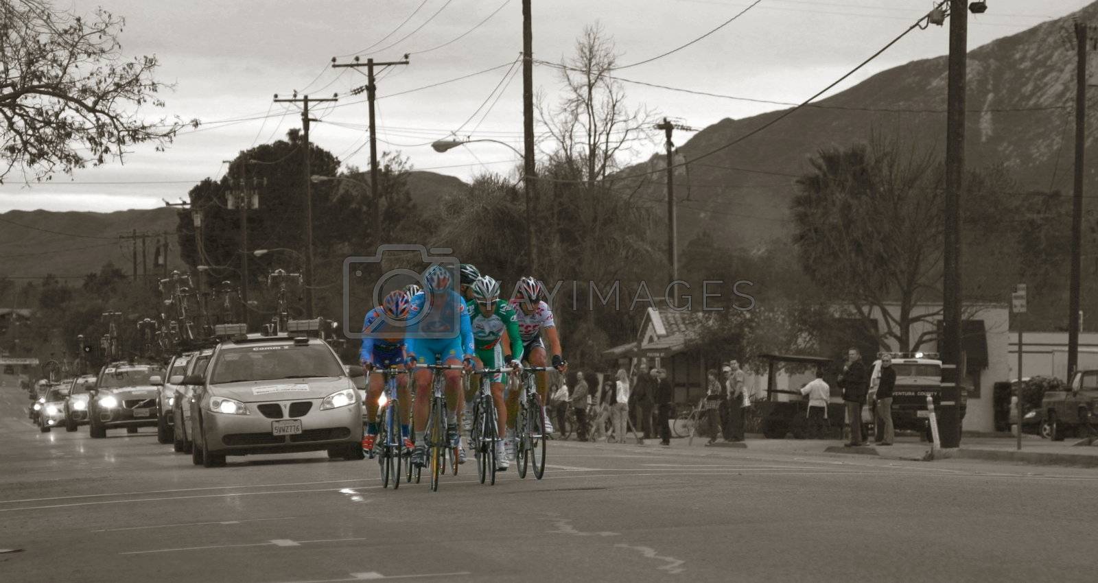 Royalty free image of Amgen Tour Of California (6021) by hlehnerer