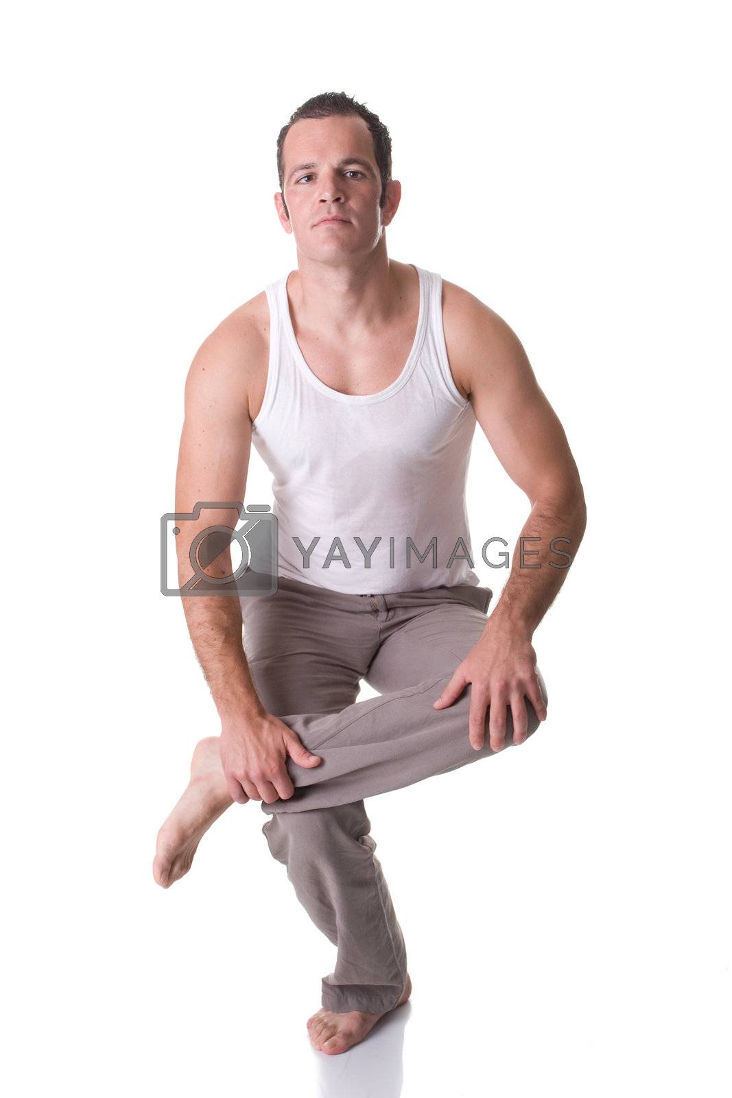 Royalty free image of Stretching Excercise by ajn