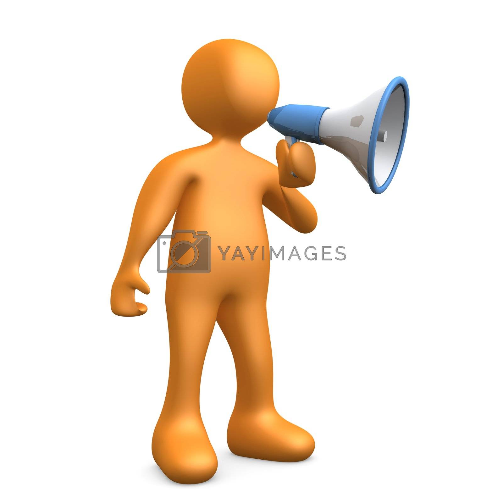 Royalty free image of Megaphone by 3pod