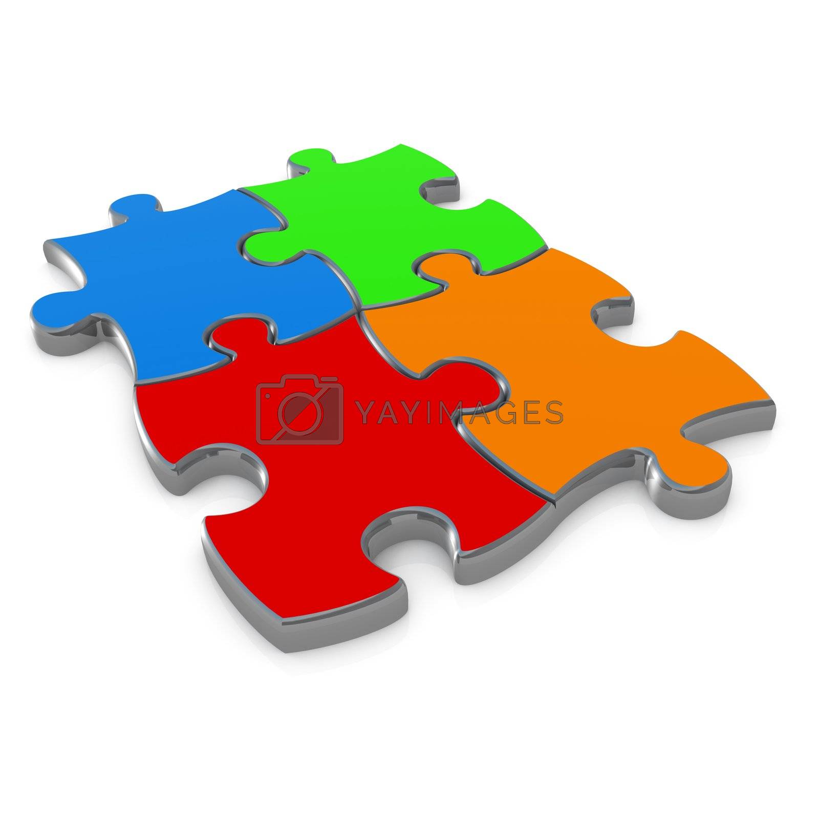 Royalty free image of Jigsaw Puzzle by 3pod