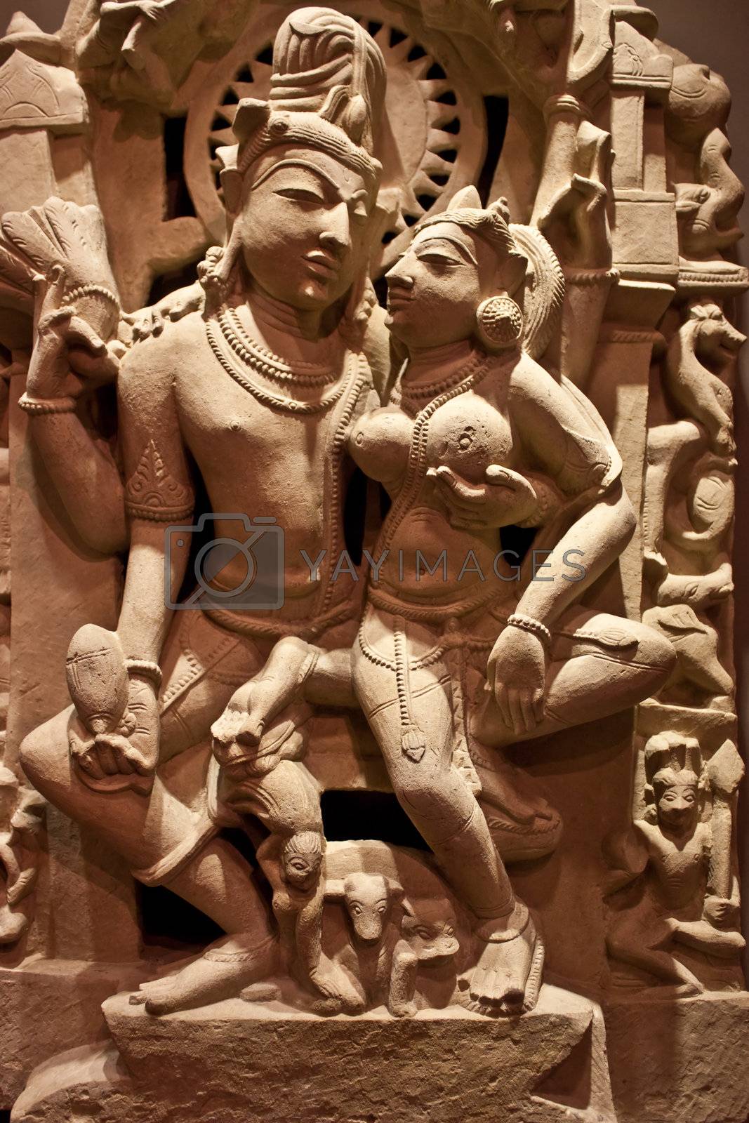 Royalty free image of Uma-Maheshvara by Perseomedusa