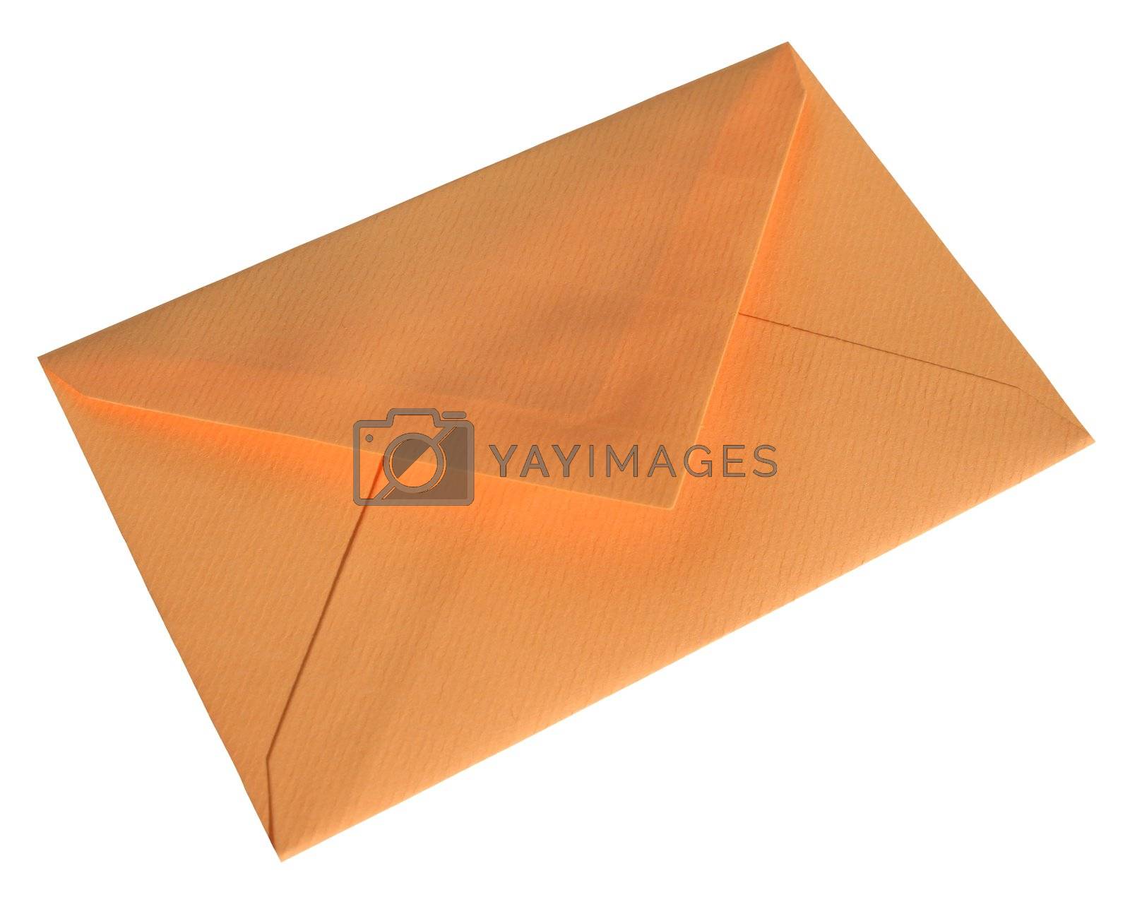 Royalty free image of Orange envelope by gautier