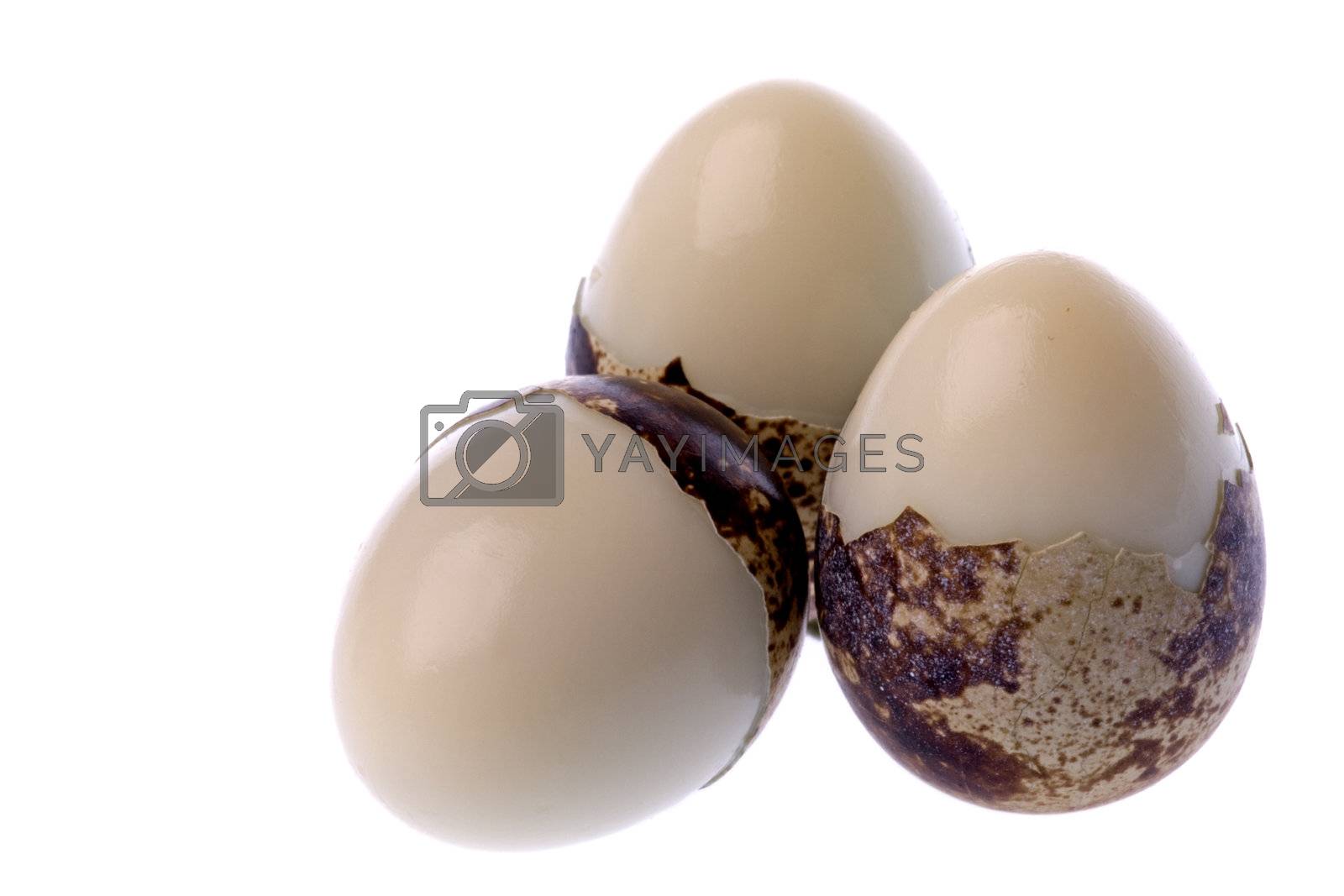 Royalty free image of Quail's Eggs Isolated by shariffc