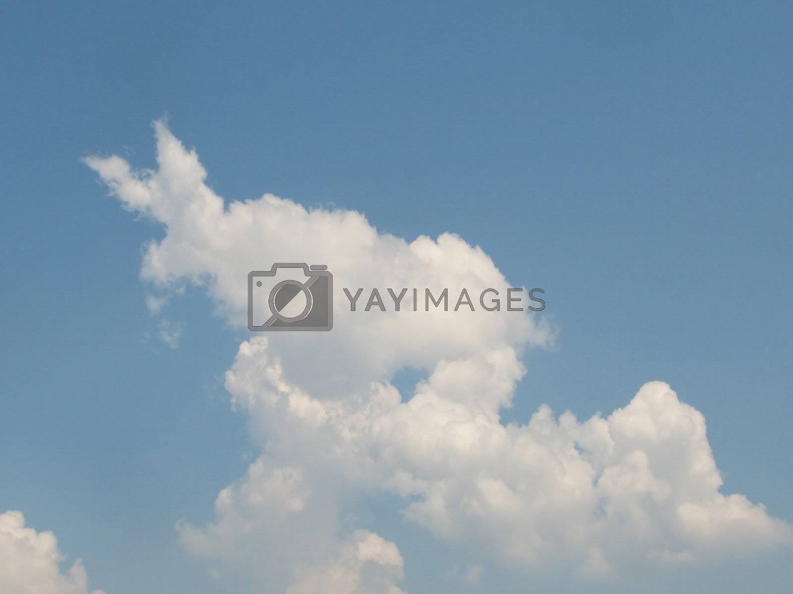 Royalty free image of Sky with clouds, usable as background by brigg