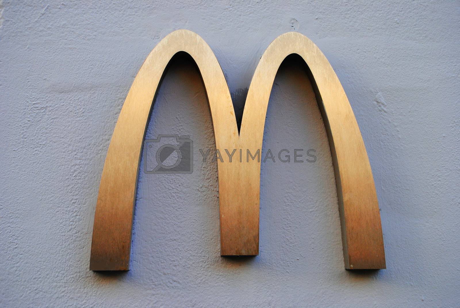 Royalty free image of McDonalds logo by Brage