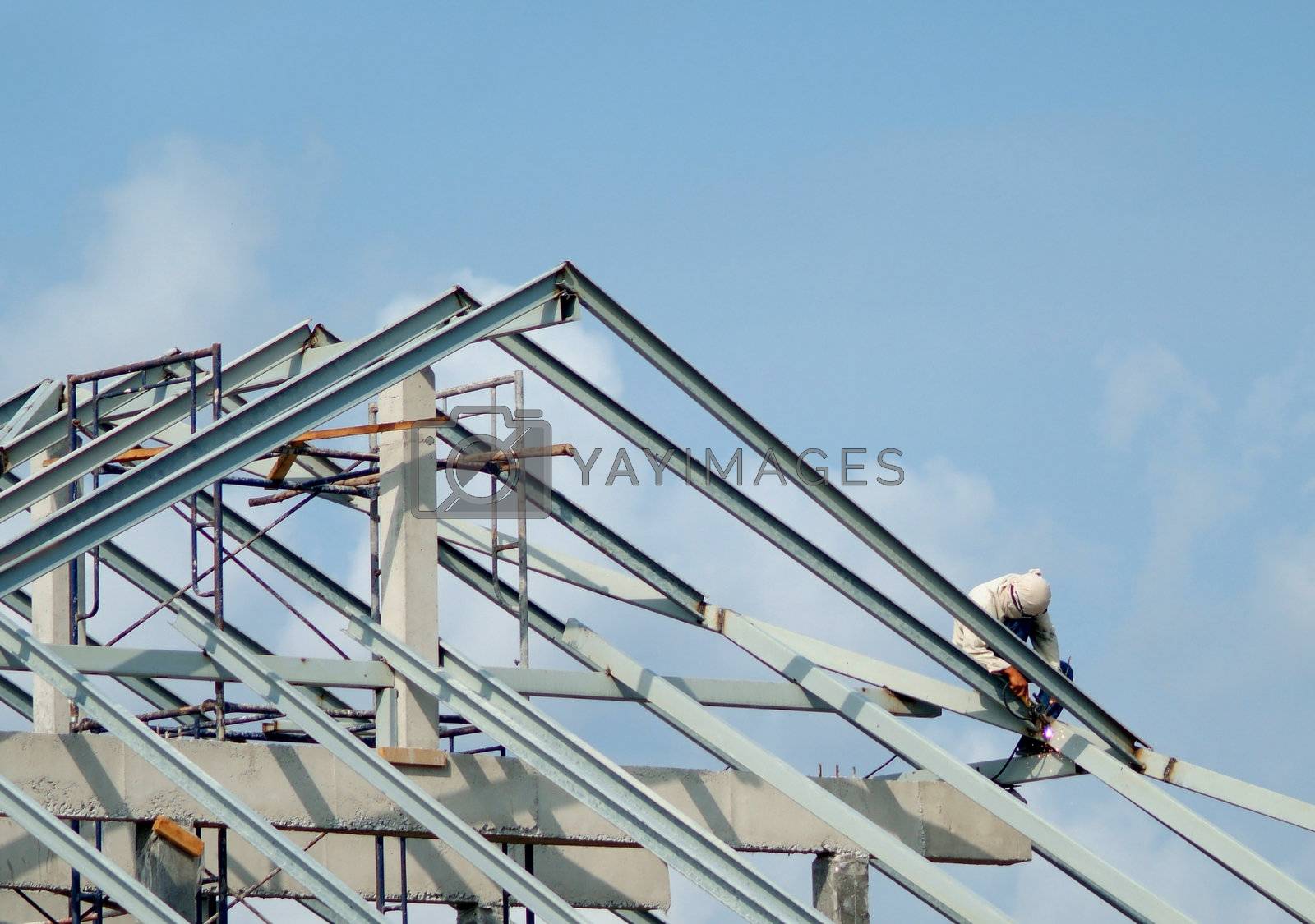 Royalty free image of House under construction by epixx