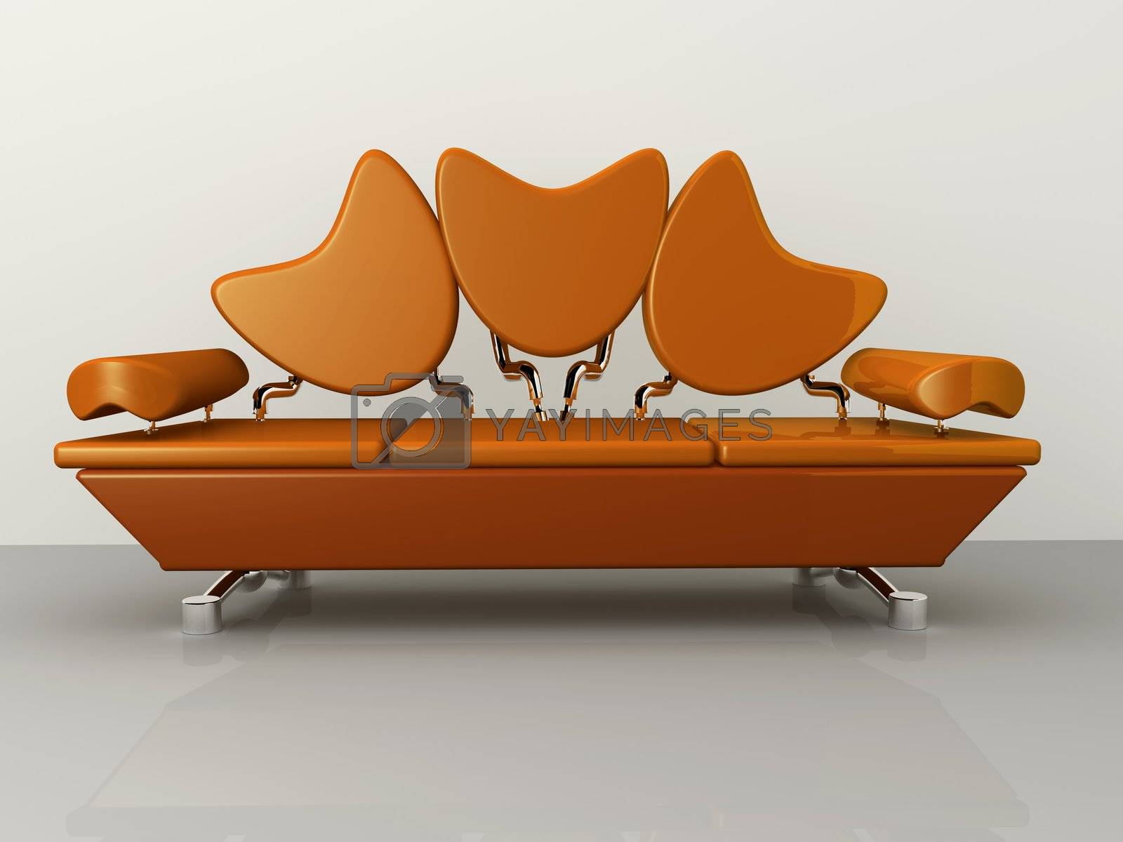 Royalty free image of Concept Sofa by 3pod