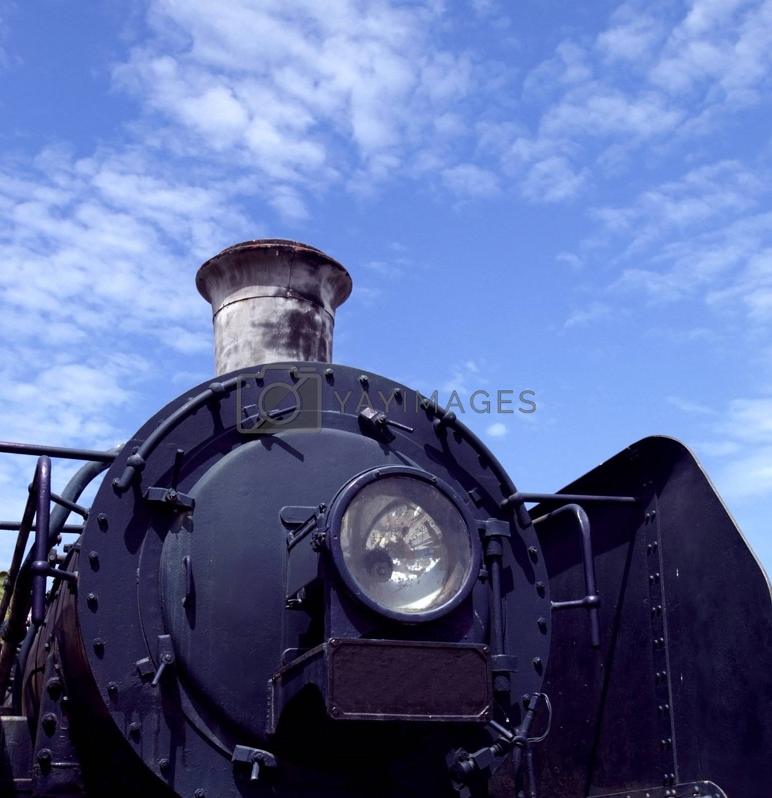 Royalty free image of Detail of old steam engine by epixx